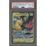 2019 Pokemon Sun & Moon Team Up #33 Pikachu & Zekrom GX PSA 10 (GEM MT)