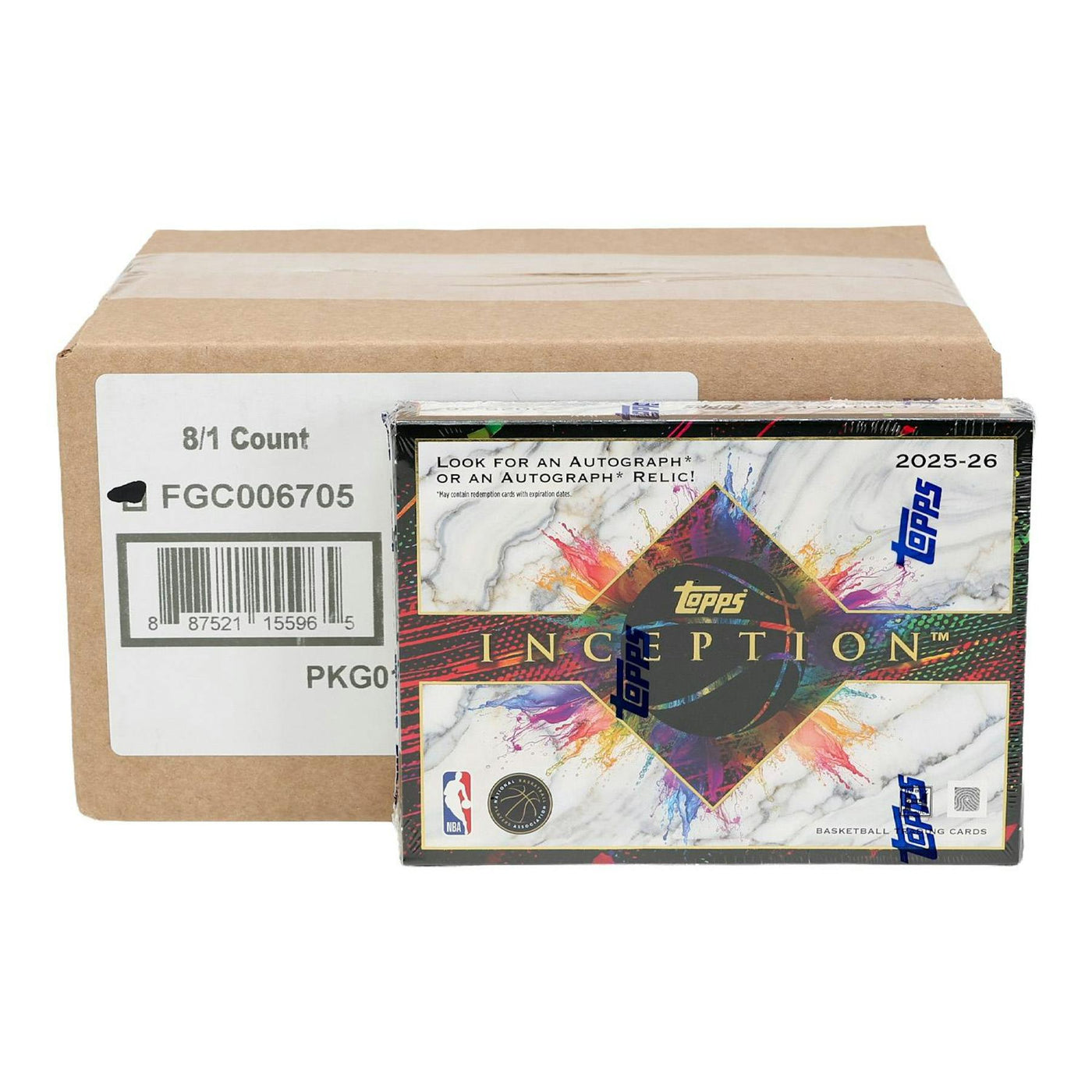 2025/26 Topps Inception Basketball Hobby 8-Box Case