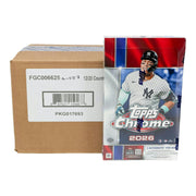 2026 Topps Chrome Baseball Hobby 12-Box Case