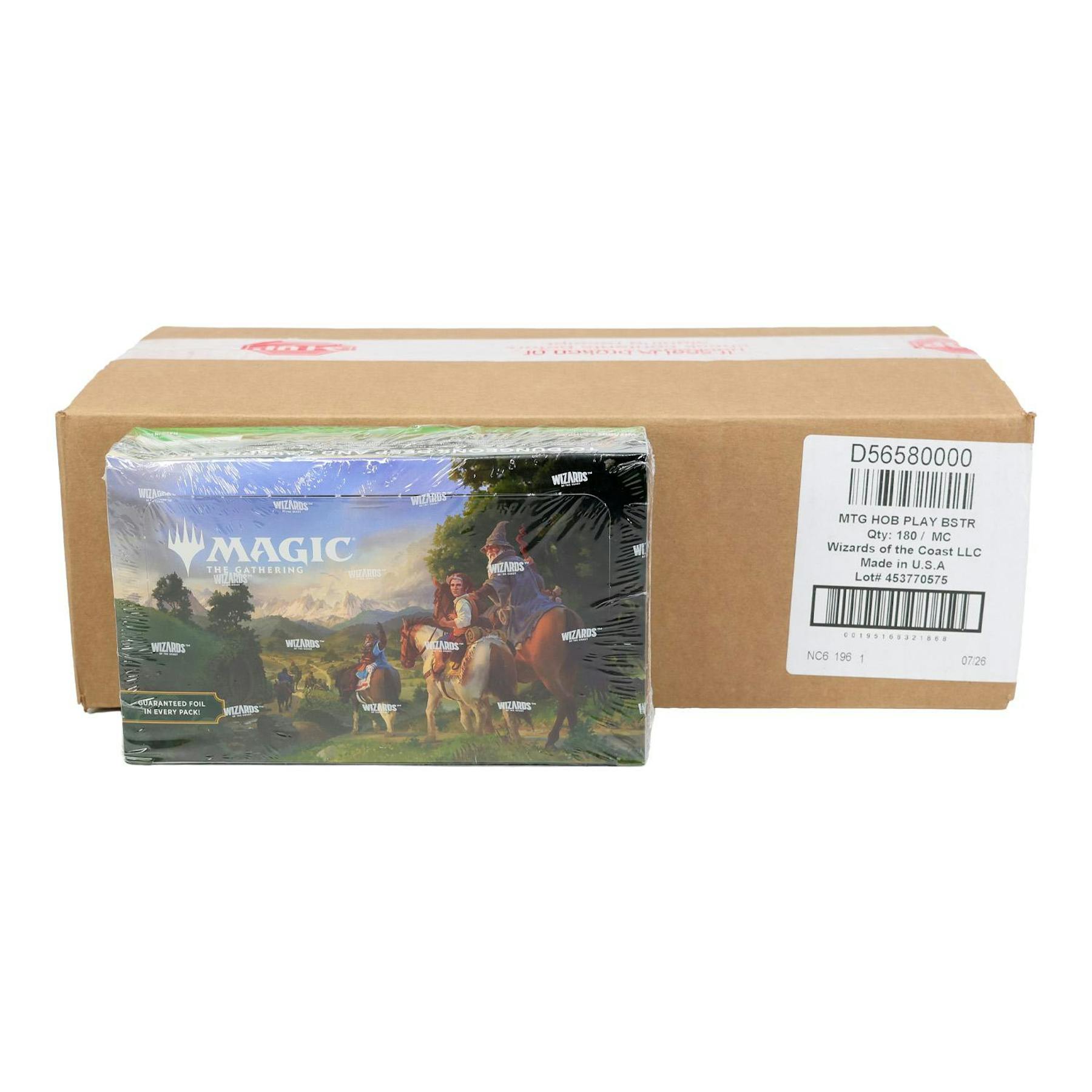 Magic the Gathering The Hobbit Play Booster 6-Box Case