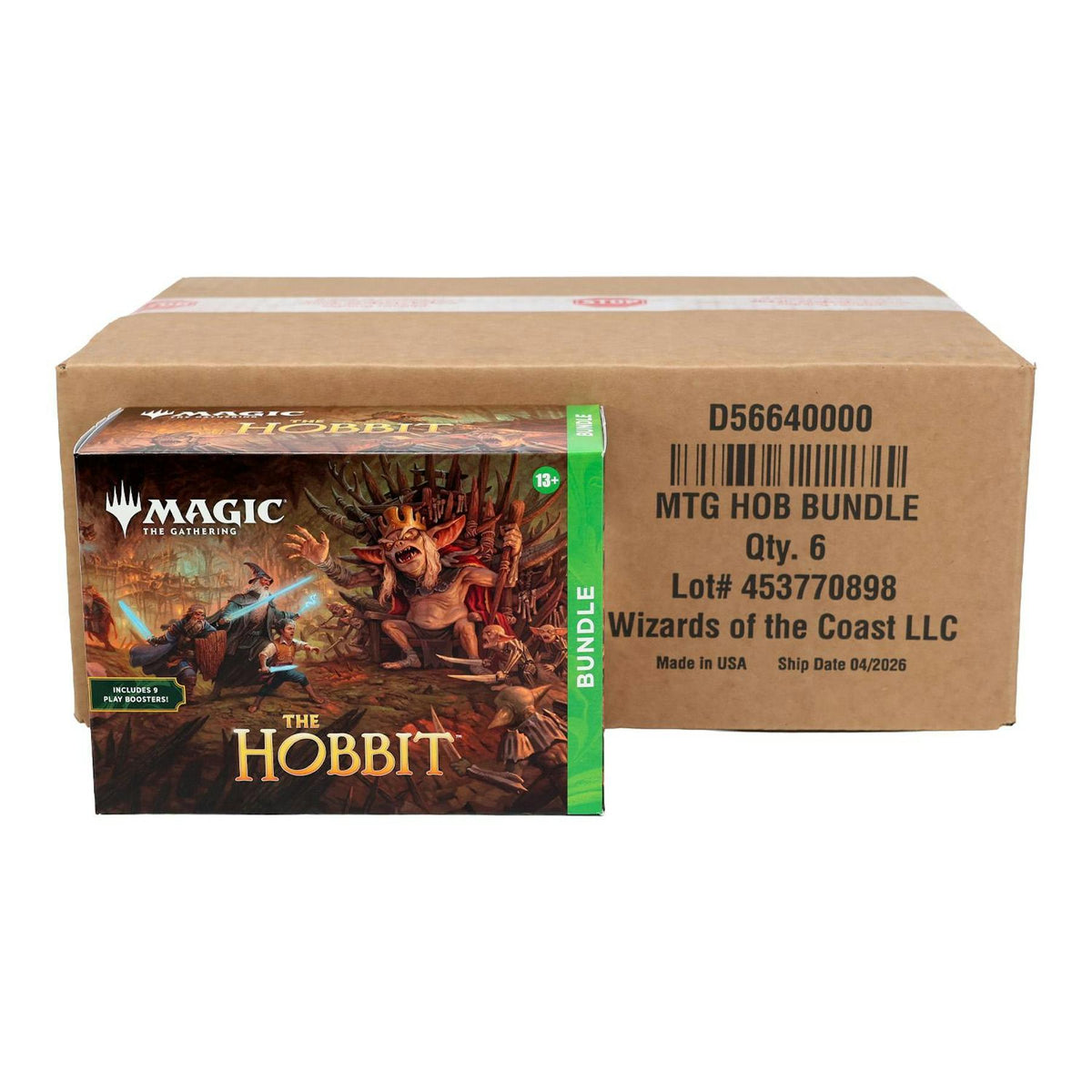 Magic the Gathering The Hobbit Bundle 6-Box Case