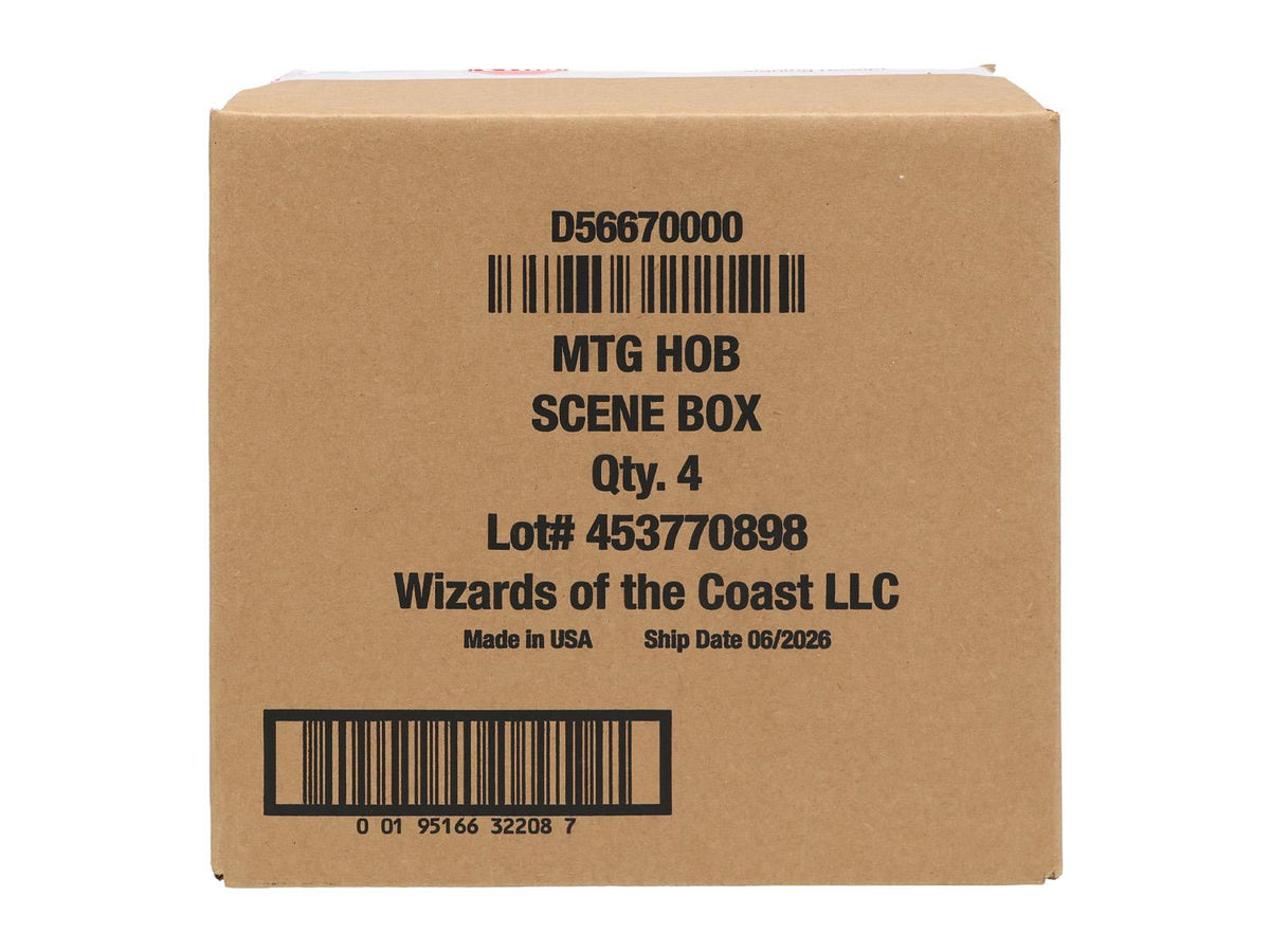 Magic the Gathering The Hobbit Scene 4-Box Case