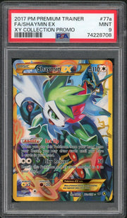 2017 Pokemon Premium Trainer Shaymin EX XY Promo #77a PSA 9