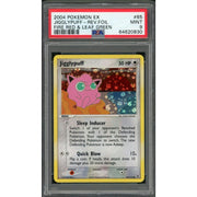 2004 Pokemon Fire Red & Leaf Green Jigglypuff Reverse Foil #65 PSA 9