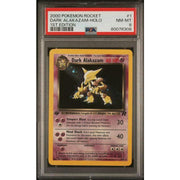2000 Pokemon Rocket Dark Alakazam Holo 1st Edition #1 PSA 8