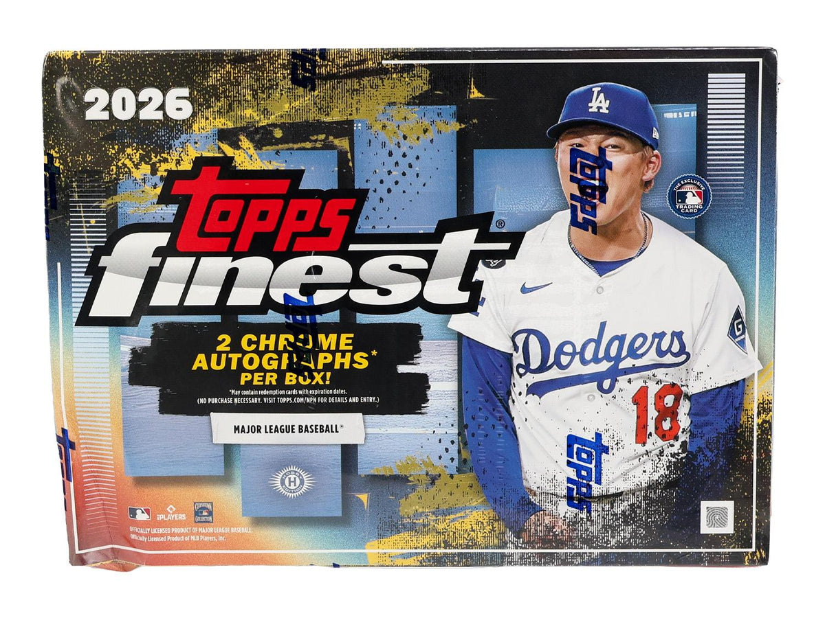 2026 Topps Finest Baseball Hobby Box (Slightly Damaged)