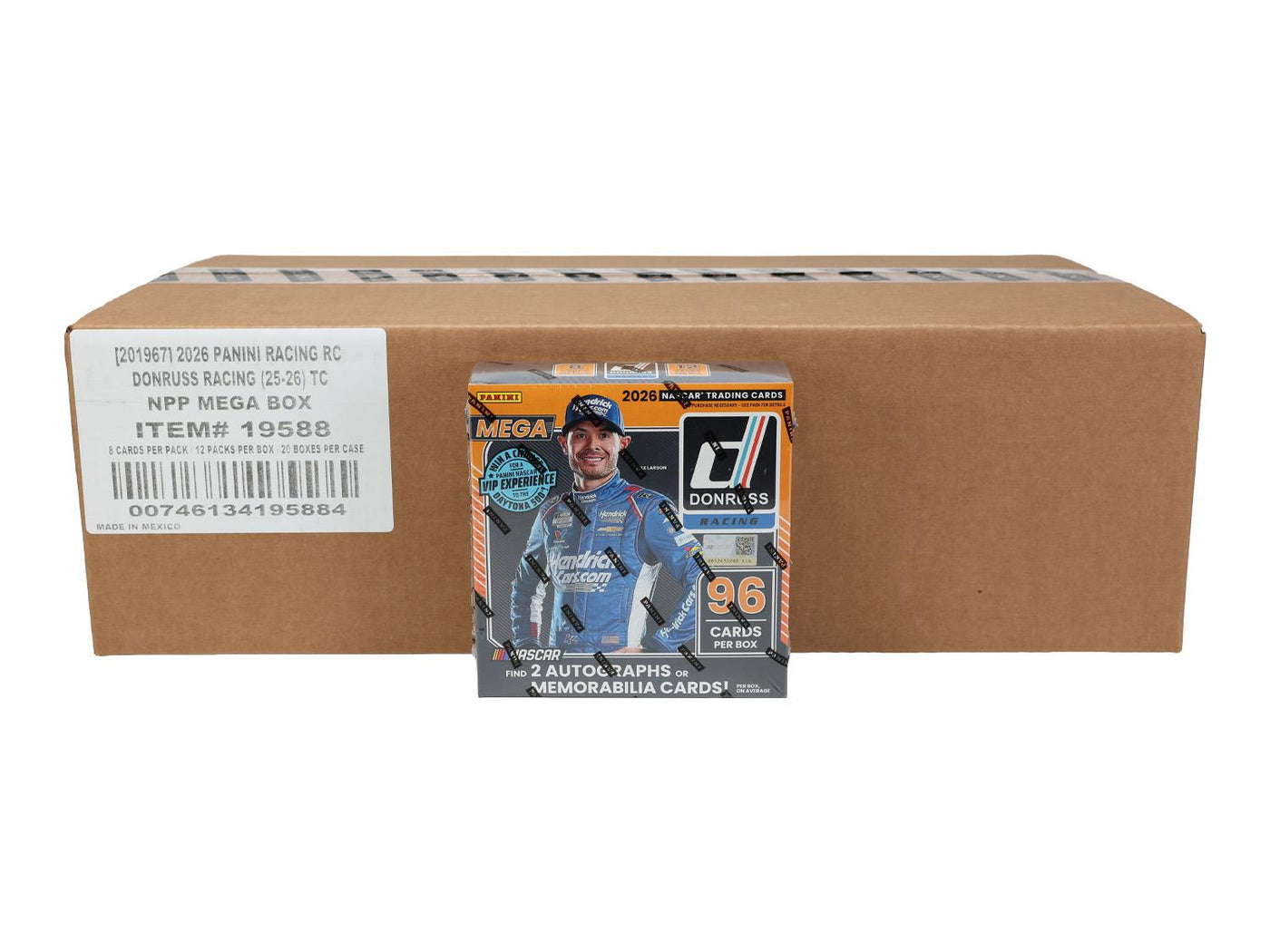 2026 Panini Donruss NASCAR Racing Mega 20-Box Case