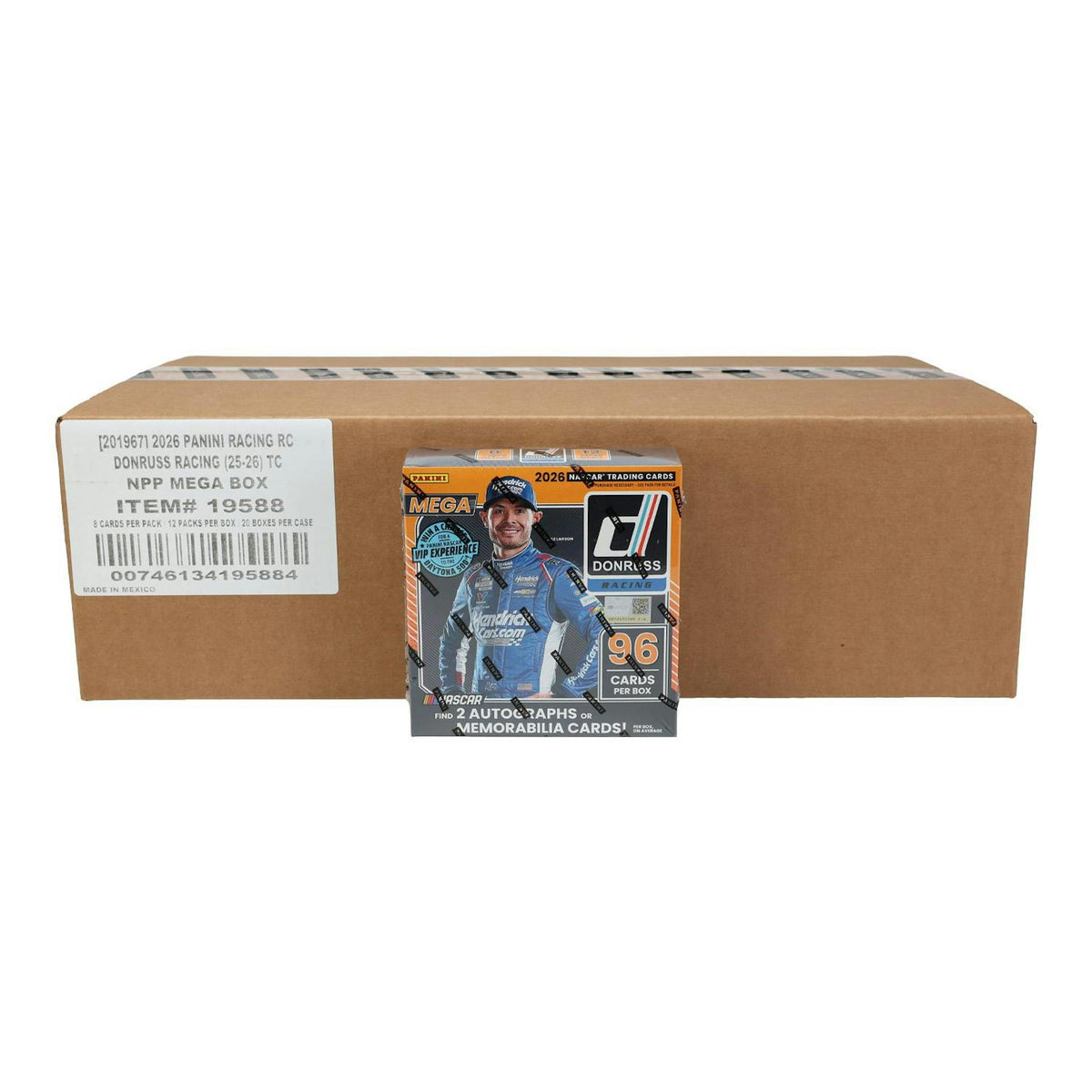 2026 Panini Donruss NASCAR Racing Mega 20-Box Case
