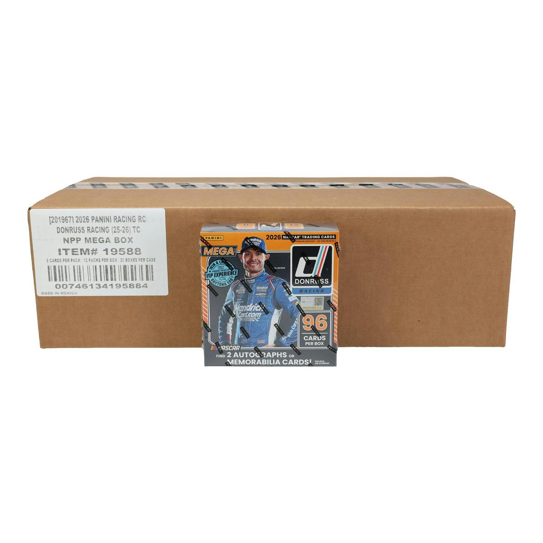 2026 Panini Donruss NASCAR Racing Mega 20-Box Case