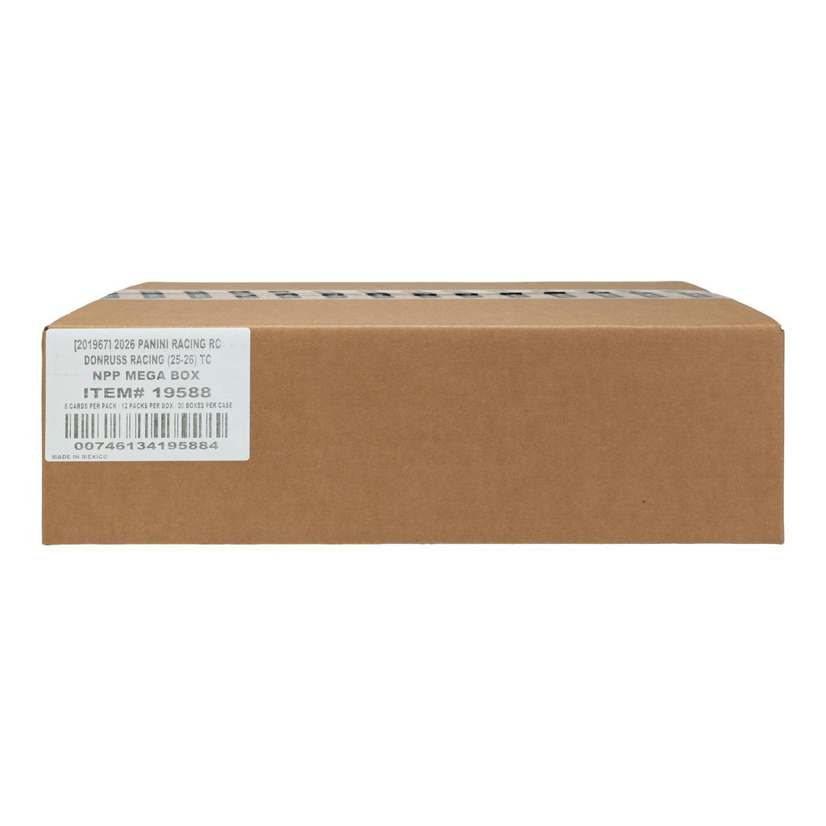 2026 Panini Donruss NASCAR Racing Mega 20-Box Case