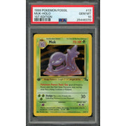 1999 Pokemon Fossil Muk Holo 1st Edition #13 PSA 10