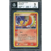 2005 Pokemon Unseen Forces Ho-Oh Reverse Foil #27 BGS 9