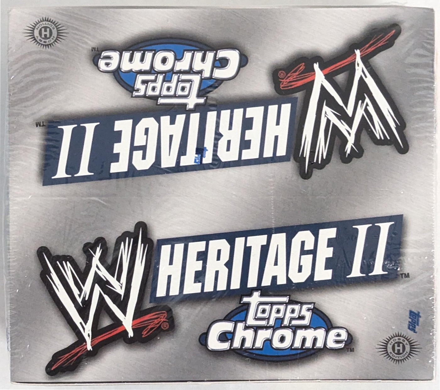2007 Topps Chrome WWE Heritage II Wrestling Hobby Box (Reed Buy)