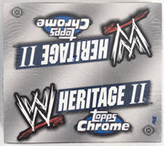 2007 Topps Chrome WWE Heritage II Wrestling Hobby Box (Reed Buy)