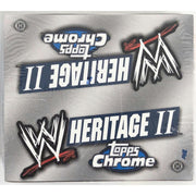 2007 Topps Chrome WWE Heritage II Wrestling Hobby Box (Reed Buy)
