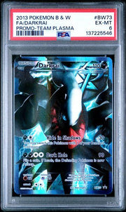 2013 Pokemon Team Plasma Darkrai Full Art Promo #BW73 PSA 6