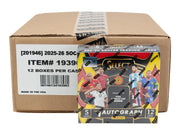 2025/26 Panini Select Road to FIFA World Cup Soccer Hobby International 12-Box Case