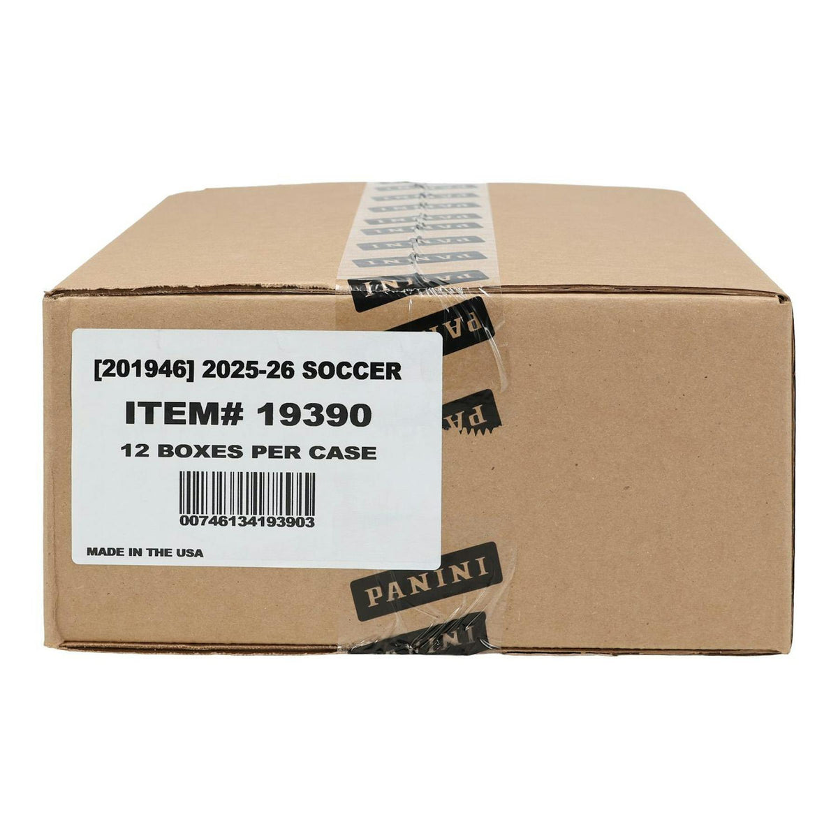 2025/26 Panini Select Road to FIFA World Cup Soccer Hobby International 12-Box Case