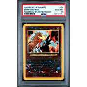 2001 Pokemon Entei Reverse Foil Movie Promo #34 PSA 10
