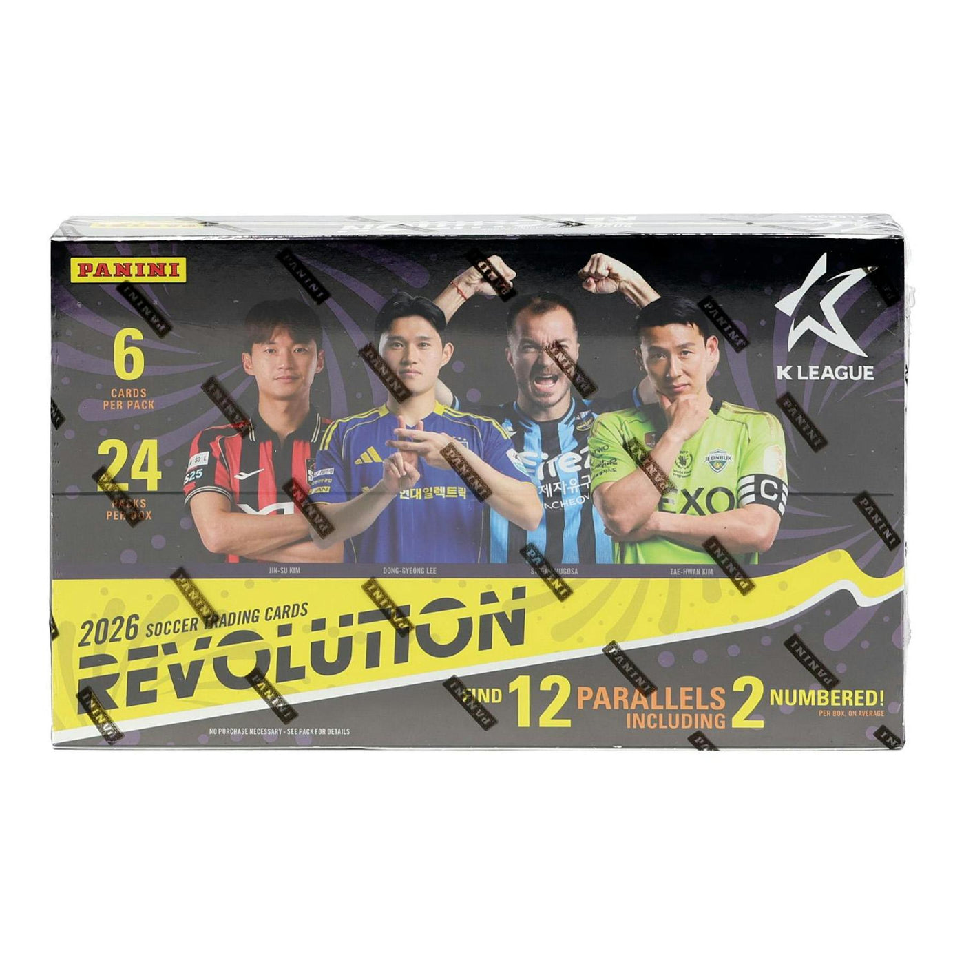 2026 Panini Revolution K League Soccer Hobby 8-Box Case