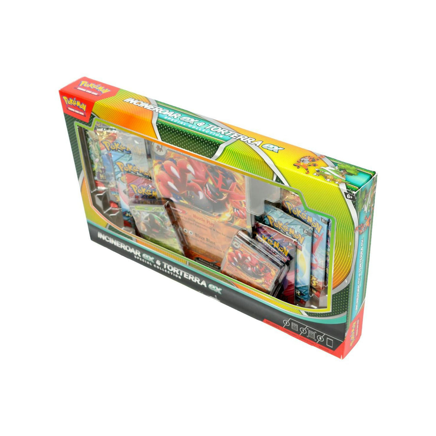 Pokemon Incineroar ex & Torterra ex Special Collection Box