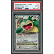 2009 Pokemon Platinum Rising Rivals Snorlax LV.X Holo #111 PSA 6