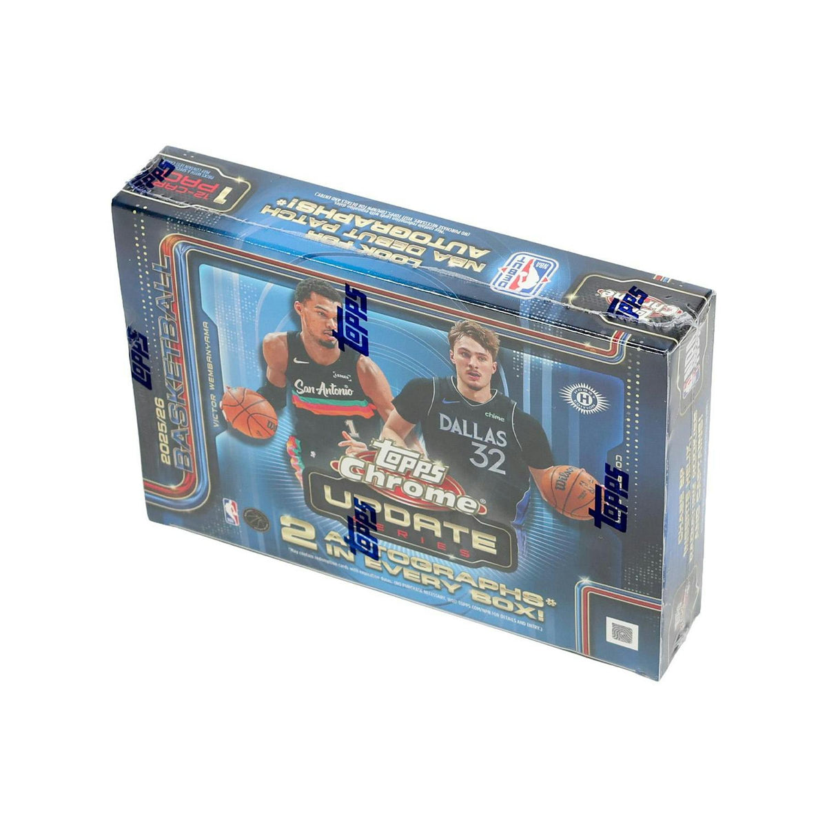 2025/26 Topps Chrome Update Series Basketball Delight Box
