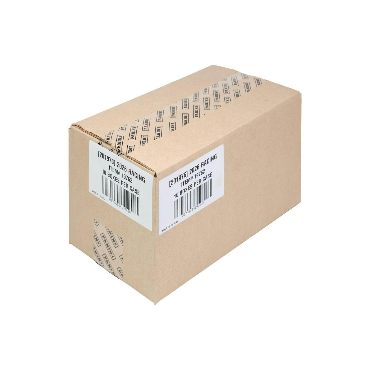 2026 Panini Turn Four Racing Hobby 10-Box Case