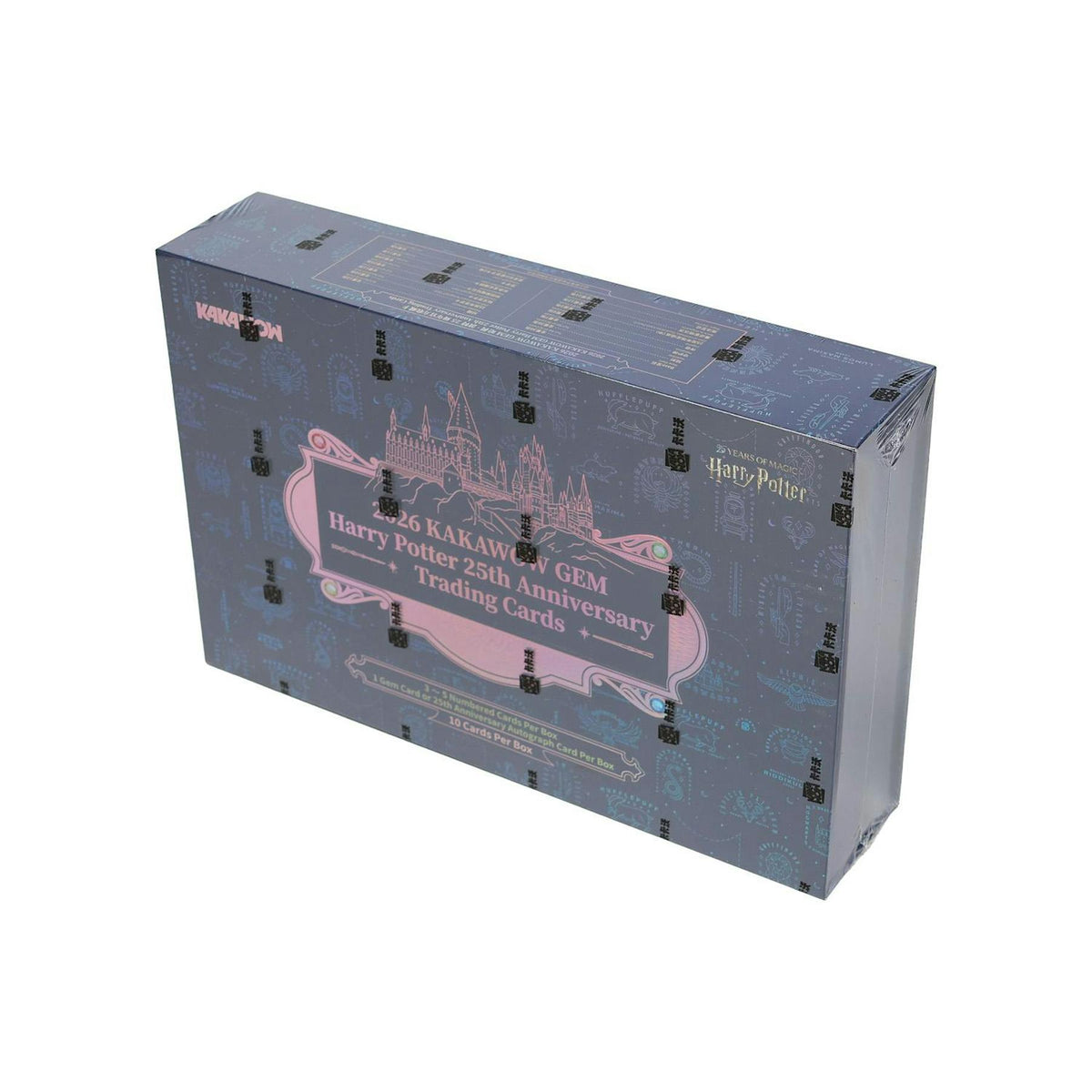 2026 Kakawow Gem Harry Potter 25th Anniversary Hobby 4-Box Case
