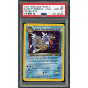 2000 Pokemon Rocket Dark Gyarados Holo Prerelease #8 PSA 10