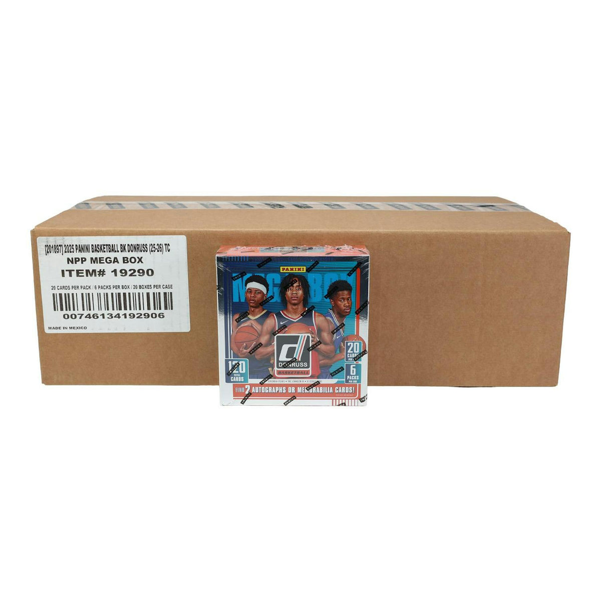 2025/26 Panini Donruss Basketball Mega 20-Box Case