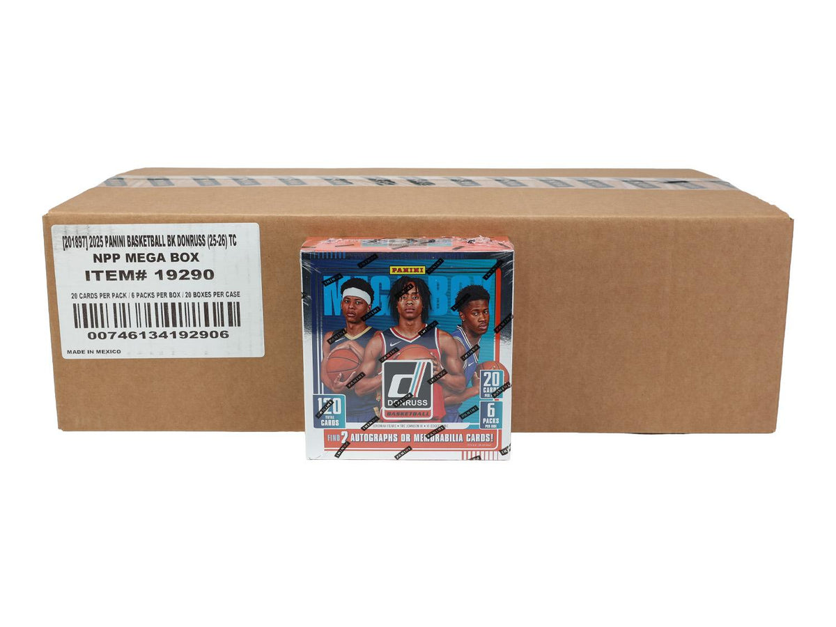 2025/26 Panini Donruss Basketball Mega 20-Box Case