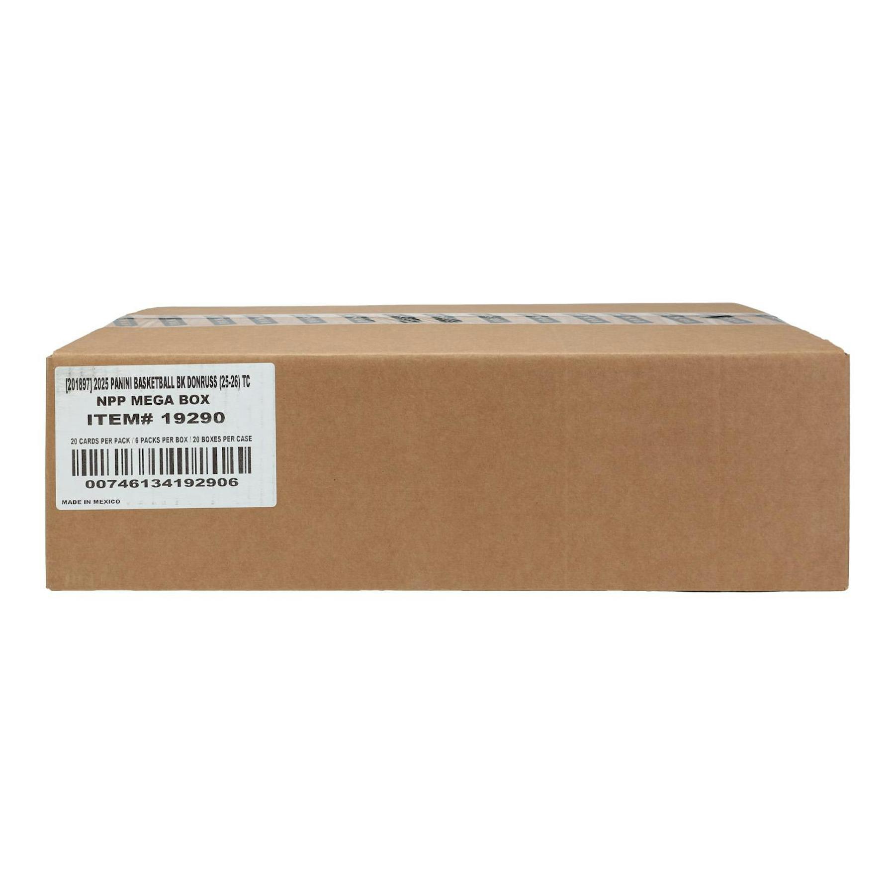 2025/26 Panini Donruss Basketball Mega 20-Box Case