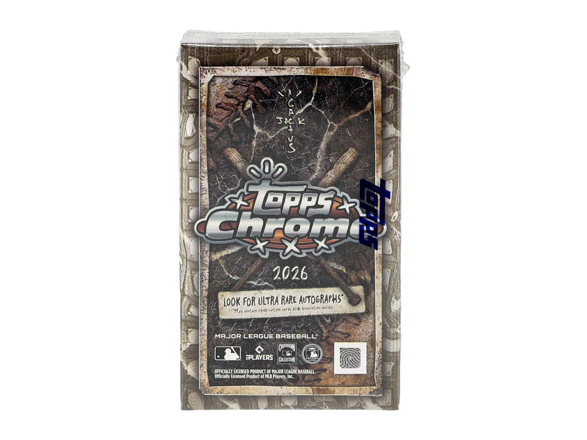 2026 Topps Chrome X Cactus Jack Fanatics Fest NYC Baseball Box