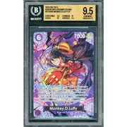 2026 One Piece Adventures On Kami's Island Monkey D. Luffy #ST26-005 BGS 9.5