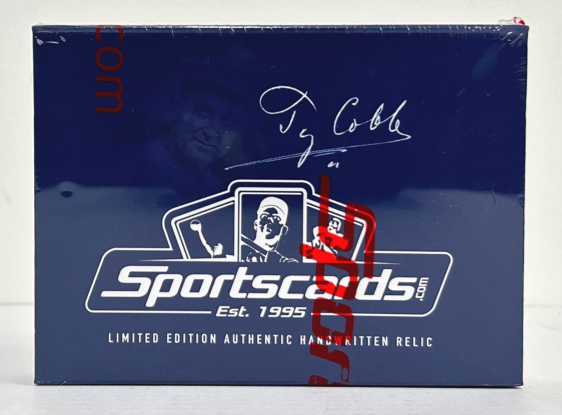 2019 Sportscards.com A Word From Ty Cobb Hobby Box (Reed Buy)