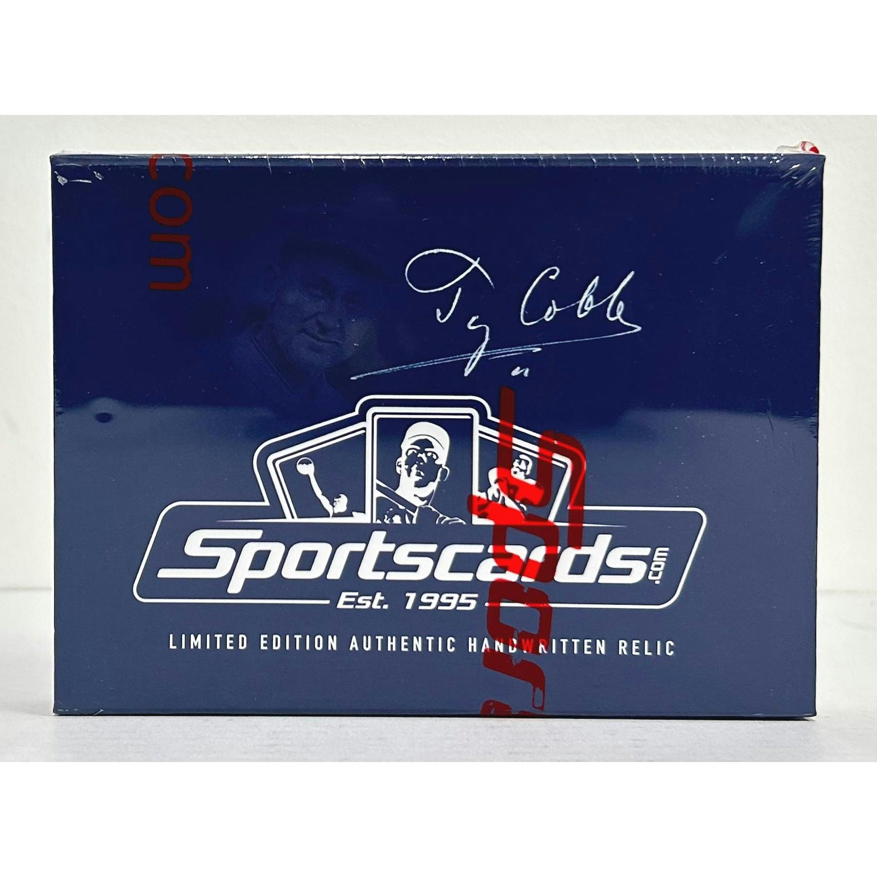 2019 Sportscards.com A Word From Ty Cobb Hobby Box (Reed Buy)