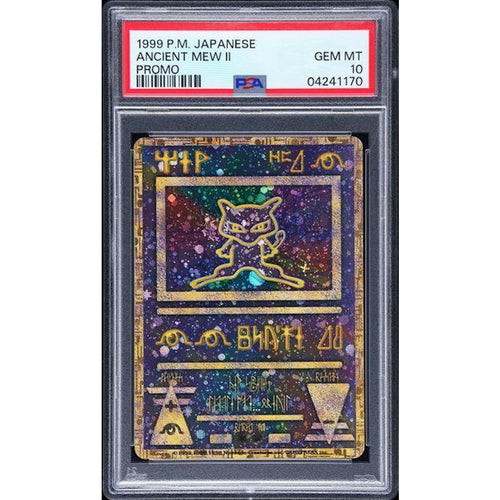 1999 Pokemon Japanese Anicent Mew II Promo PSA 10