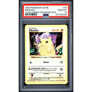 1999 Pokemon Game Pikachu Yellow Cheeks Shadowless #58 PSA 10