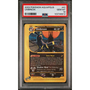 2003 Pokemon Aquapolis Umbreon #41 PSA 10