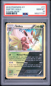 2016 Pokemon Steam Siege Shiftry Holo #11 PSA 10