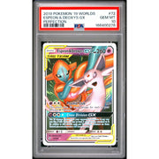 2019 Pokemon World Championships Deck Perfection Espeon & Deoxys Gx #72 PSA 10