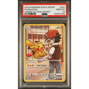 2019 Pokemon Cosmic Eclipse Pikachu Cosmic Eclipse Secret #241 PSA 10