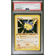 2000 Pokemon Neo Genesis Pikachu 1st Edition #70 PSA 10