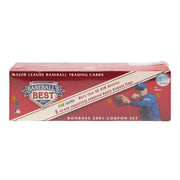 2001 Donruss Baseball's Best Gold Baseball Factory Set (Box)