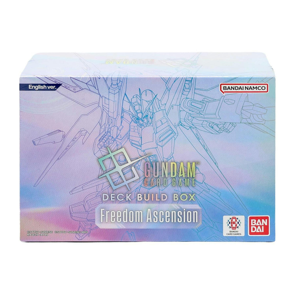 Gundam TCG Freedom Ascension Deck Build Box