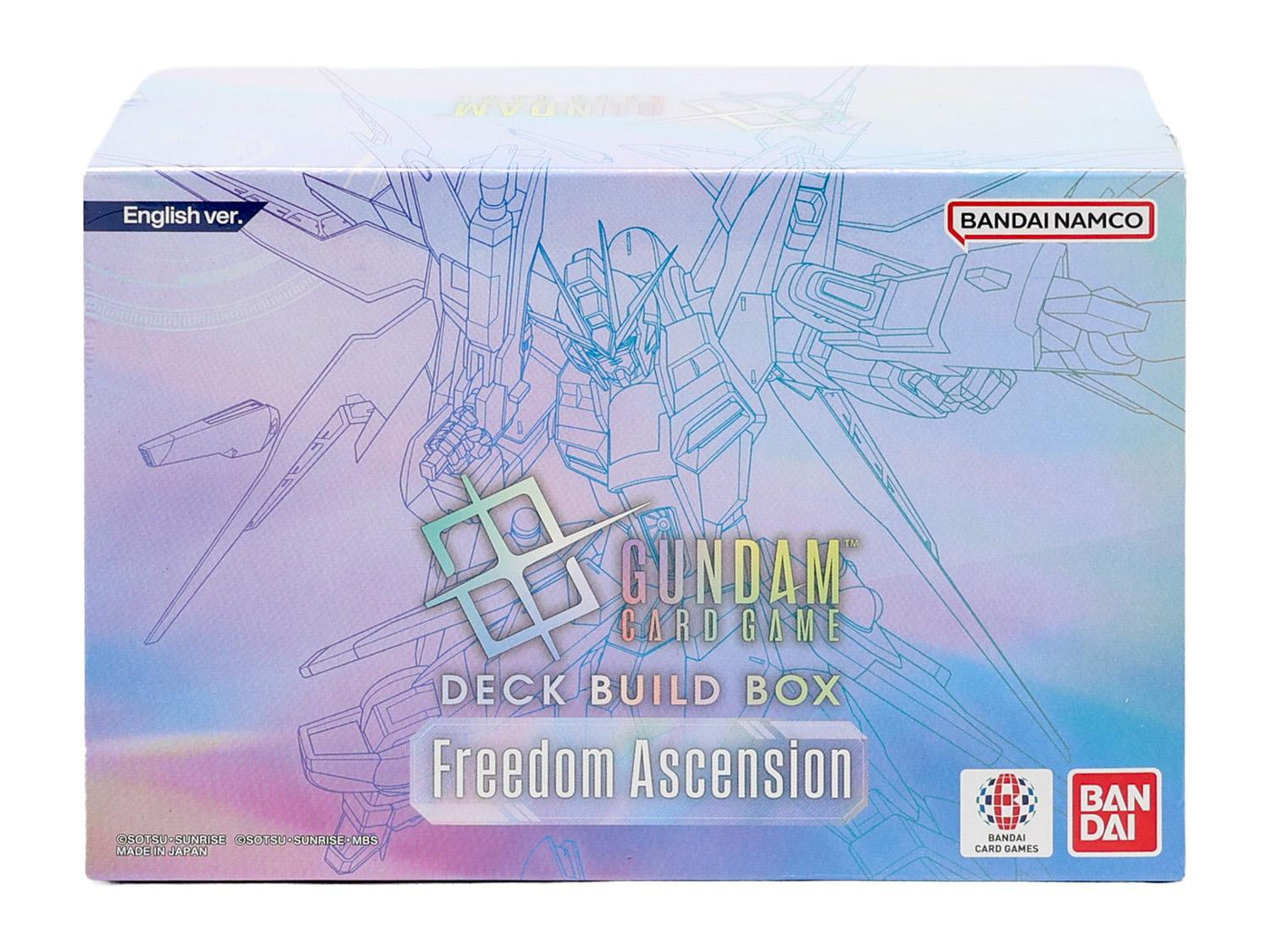 Gundam TCG Freedom Ascension Deck Build Box