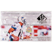 1998 Upper Deck SP Authentic Football Hobby Box (Reed Buy)
