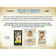 2021 Topps Allen & Ginter Baseball Hobby Box