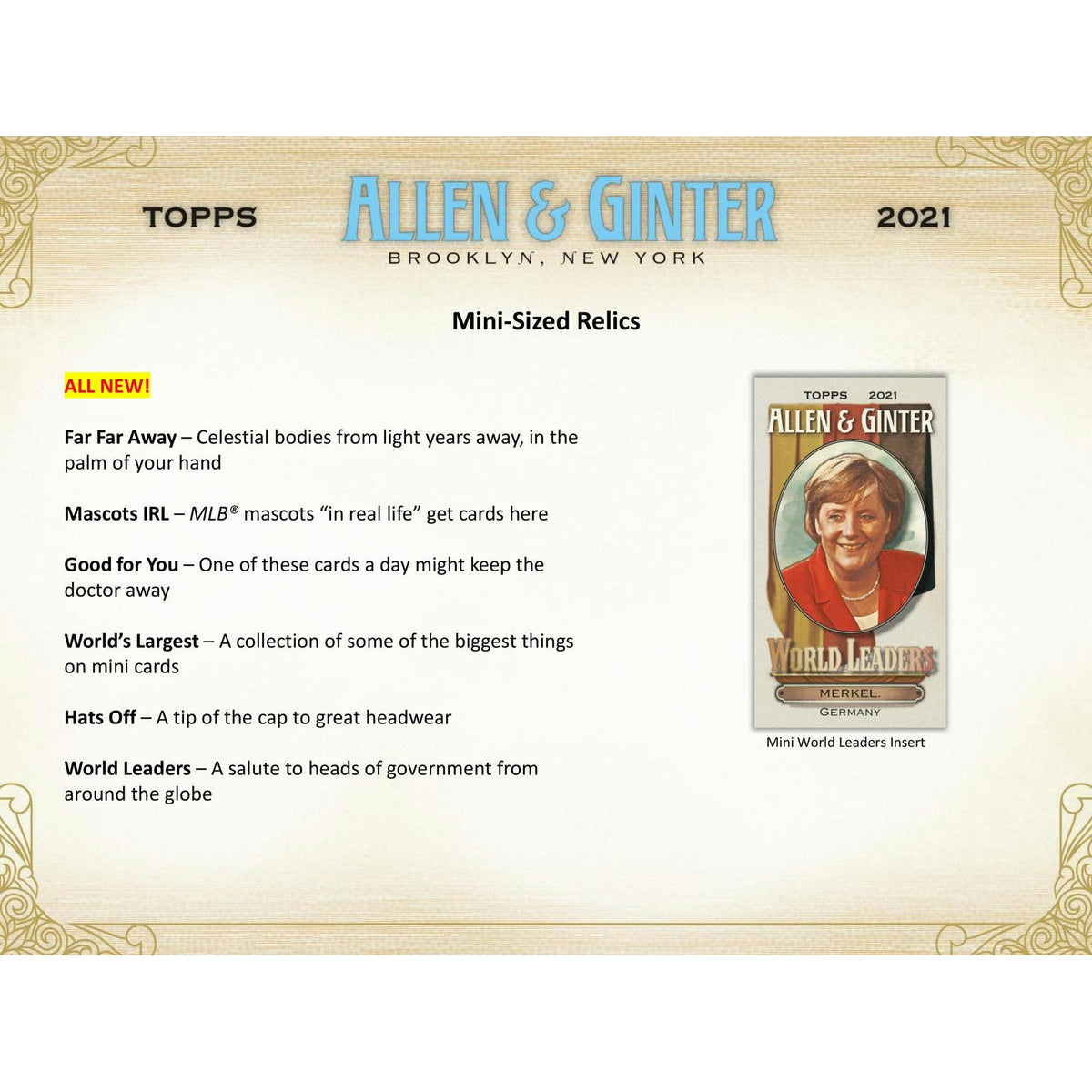 2021 Topps Allen & Ginter Baseball Hobby Box